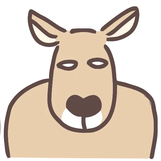 😐 Эмодзи «Kangaroo» для Telegram