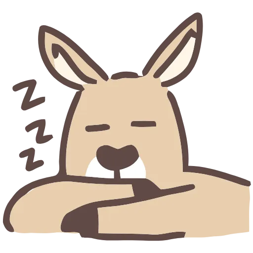 😴 Эмодзи «Kangaroo» для Telegram