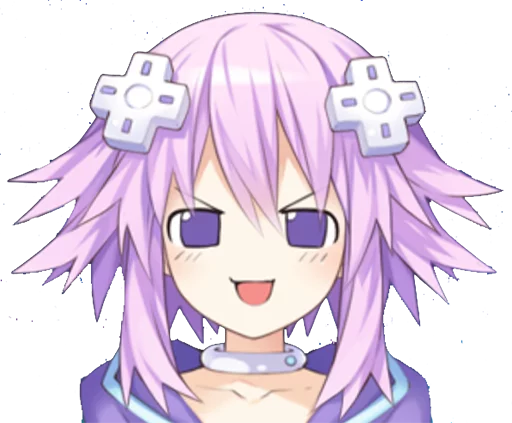 Стикерпак Neptunia для Telegram — скачать