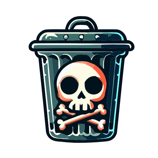 💀 Эмодзи «Skeleton» для Telegram