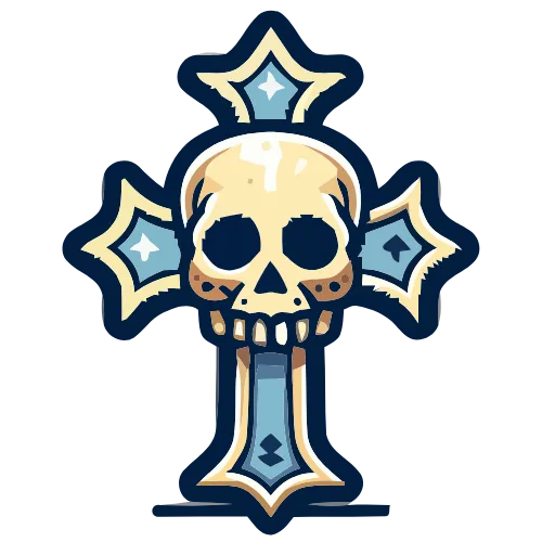 💀 Эмодзи «Skeleton» для Telegram