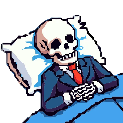 💀 Эмодзи «Skeleton» для Telegram