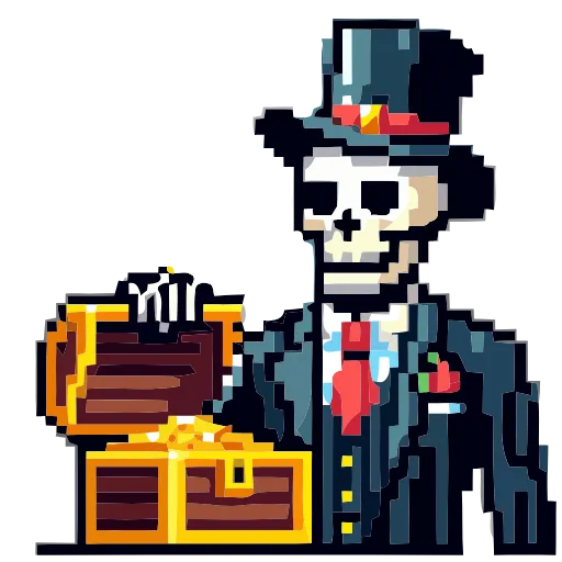 💀 Эмодзи «Skeleton» для Telegram