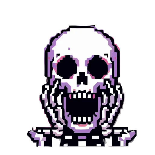 💀 Эмодзи «Skeleton» для Telegram