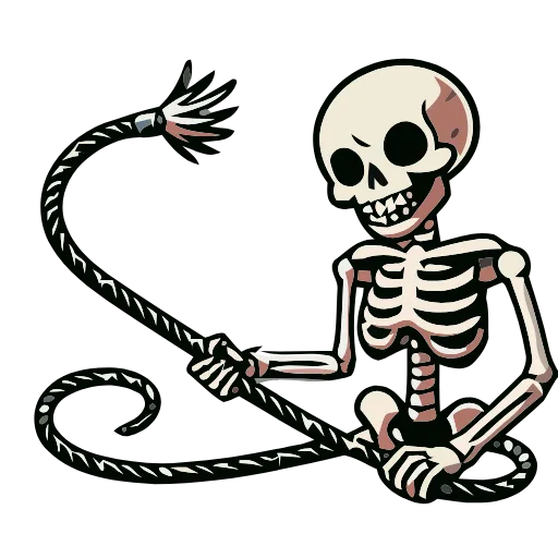 💀 Эмодзи «Skeleton» для Telegram