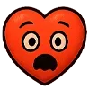 😵 Эмодзи «😍 Набор эмоджи с эмоциями сердечка» для Telegram