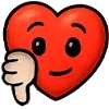 👎 Эмодзи «😍 Набор эмоджи с эмоциями сердечка» для Telegram