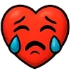 😭 Эмодзи «😍 Набор эмоджи с эмоциями сердечка» для Telegram