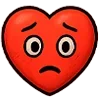 🙁 Эмодзи «😍 Набор эмоджи с эмоциями сердечка» для Telegram