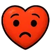 😞 Эмодзи «😍 Набор эмоджи с эмоциями сердечка» для Telegram