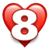 ❤️ Эмодзи «#3 БОЛЬШЕ БУКВ >>>» для Telegram