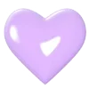 💜 Эмодзи «Heart ❤ сердечки для реакций и статусов» для Telegram