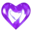 💜 Эмодзи «Heart ❤ сердечки для реакций и статусов» для Telegram