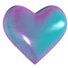 💜 Эмодзи «Heart ❤ сердечки для реакций и статусов» для Telegram