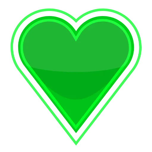💚 Стикер «Heart» для Telegram