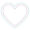 ❤️ Эмодзи «❤ Набор эмоджи с текстурными сердечками» для Telegram