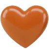 🧡 Эмодзи «❤ Набор эмоджи с текстурными сердечками» для Telegram