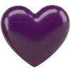 💜 Эмодзи «❤ Набор эмоджи с текстурными сердечками» для Telegram