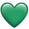 💚 Эмодзи «❤ Набор эмоджи с текстурными сердечками» для Telegram