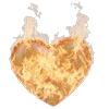 ❤️‍🔥 Эмодзи «❤ Набор эмоджи с текстурными сердечками» для Telegram