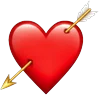 💘 Эмодзи «❤ Набор эмоджи с текстурными сердечками» для Telegram