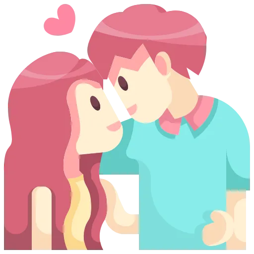 🥰 Эмодзи «Розовые буквы, сердечки, иконки» для Telegram