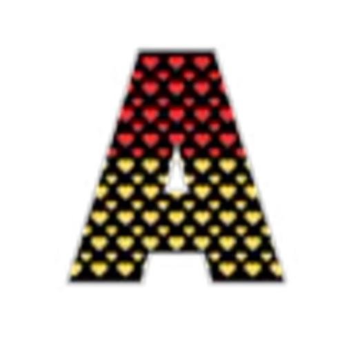 Эмодзи Hearts Font для Telegram — скачать