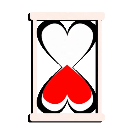⌛️ Стикер «Сердечки» для Telegram