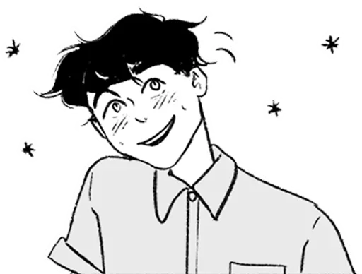 😀 Стикер «Heartstopper / трепет сердца» для Telegram