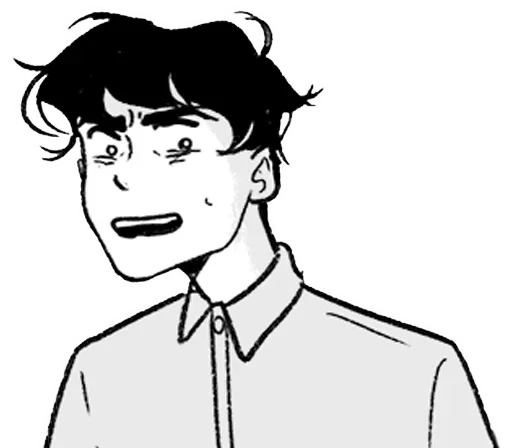 😠 Стикер «Heartstopper / трепет сердца» для Telegram