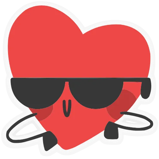 😎 Эмодзи «Набор эмоджи с Сердцеедиком из ВК в качестве» для Telegram