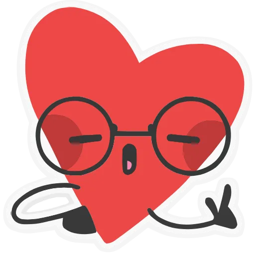 🤓 Эмодзи «Набор эмоджи с Сердцеедиком из ВК в качестве» для Telegram
