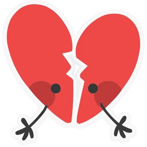 💔 Эмодзи «Набор эмоджи с Сердцеедиком из ВК в качестве» для Telegram