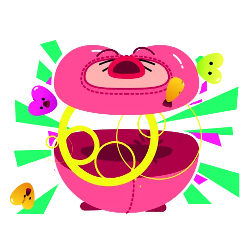 🤯 Стикер «Hearty Hearts» для Telegram