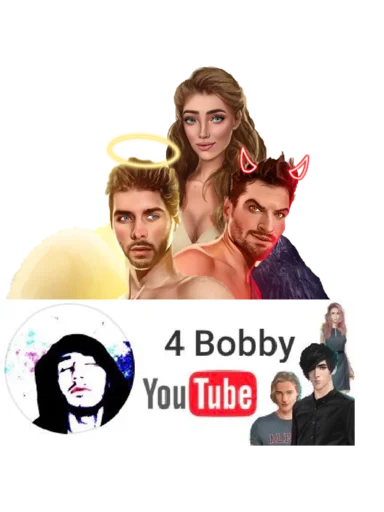 Стикерпак Секрет небес 4 Bobby для Telegram — скачать