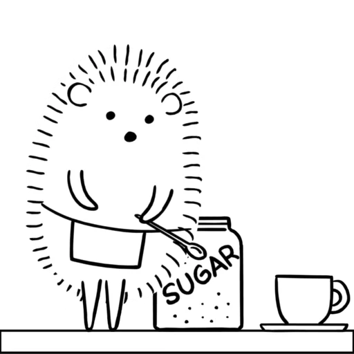 😋 Стикер «Mr Johnny White» для Telegram