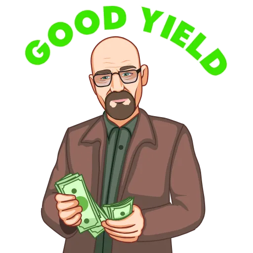 💸 Стикер «HeisenbergInuETH» для Telegram