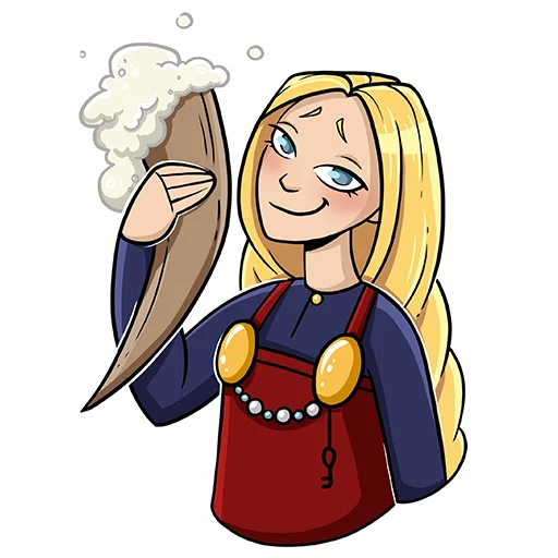 Стикерпак Helga the Viking song для Telegram — скачать