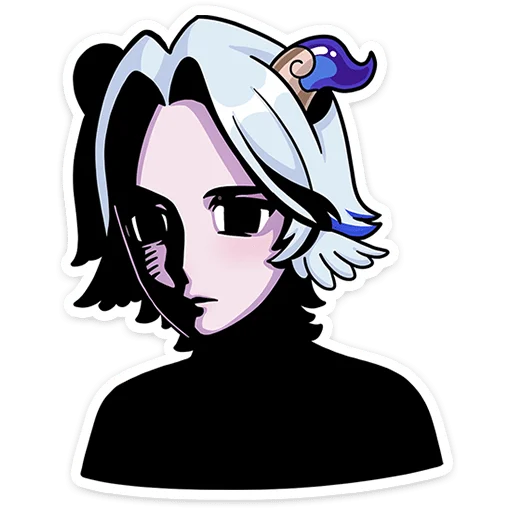 😨 Стикер «Гелия» для Telegram