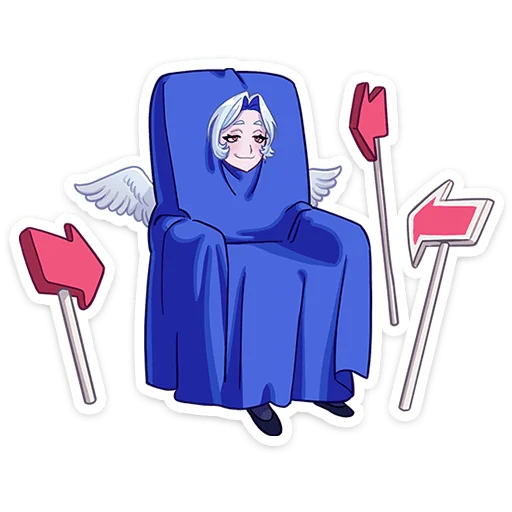 ☺ Стикер «Гелия без надписей» для Telegram