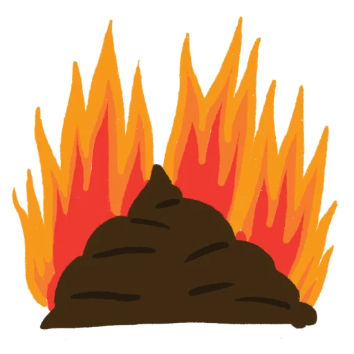 💩 Стикер «hell_office» для Telegram