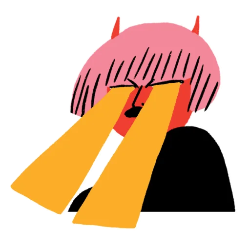 🔦 Стикер «hell_office» для Telegram