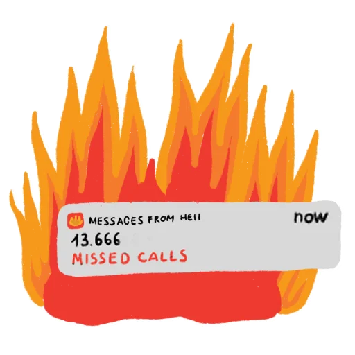🤖 Стикер «hell_office» для Telegram