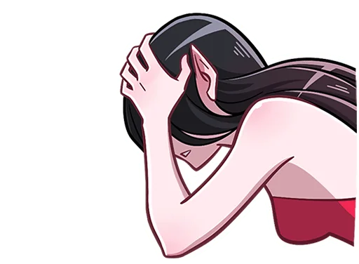 😖 Стикер «Адская парочка без надписей» для Telegram
