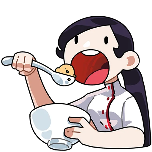 😋 Стикер «Ада Без Текста» для Telegram