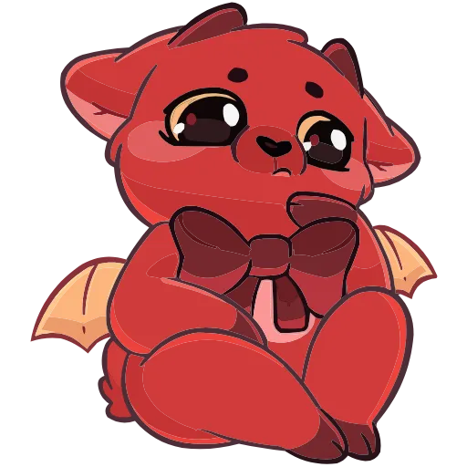 🤩 Эмодзи «Адский Козлёныш» для Telegram