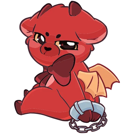 🤩 Эмодзи «Адский Козлёныш» для Telegram