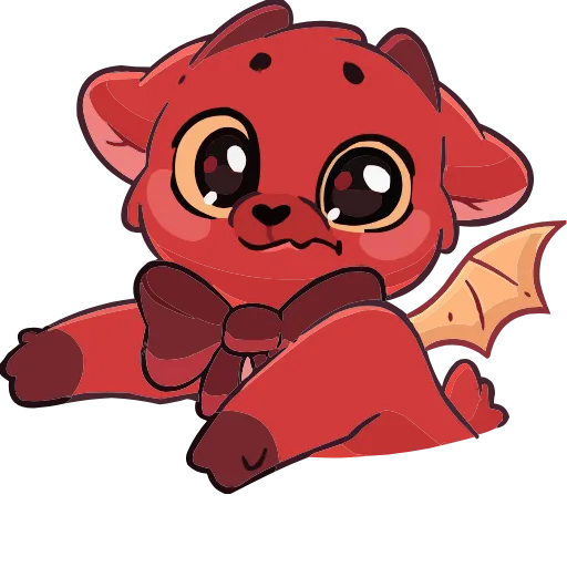 🤩 Эмодзи «Адский Козлёныш» для Telegram