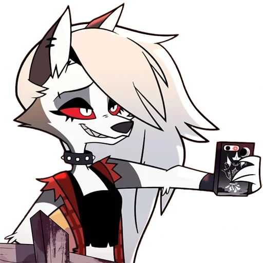 🤳 Стикер «HellHoundLoona» для Telegram