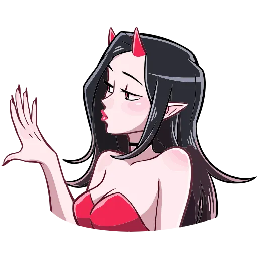 💅 Эмодзи «Адская парочка» для Telegram